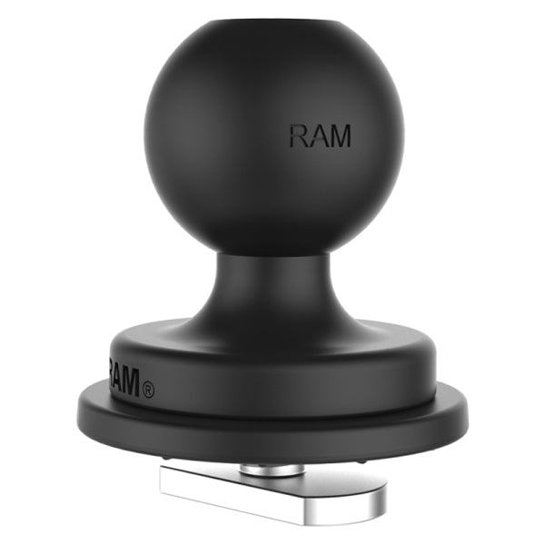 RAM B Size 1 Diameter Track Ball with T-Bolt Attachment (RAP B 354U TRA1) - Heavy-Duty Industrial Track Ball for Machinery, Conveyors & Material Handling Equipment