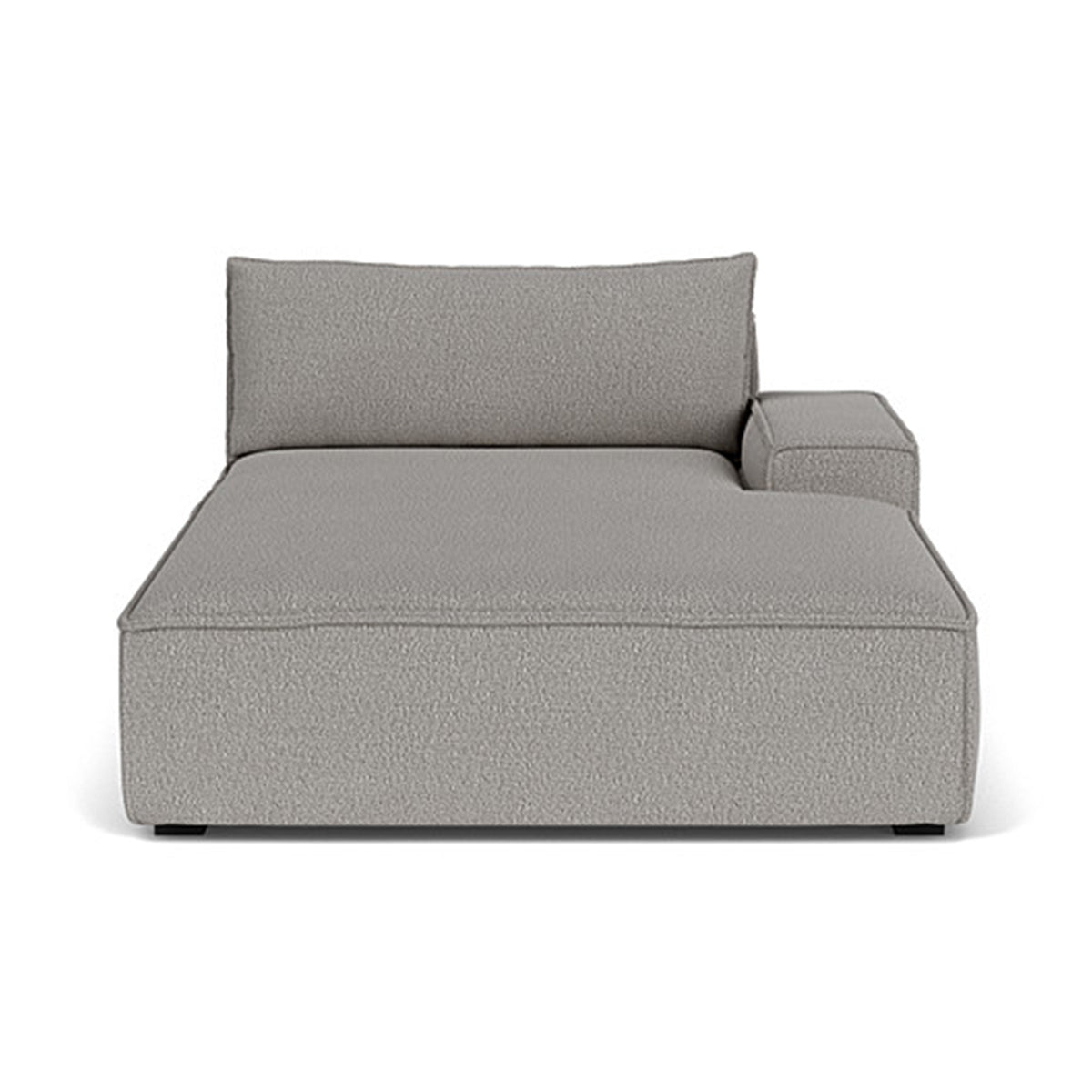 Stylish Daphne Boucle 1-Seater Right Chaise Modular Sofa - Perfect for Small Spaces, Apartments & Cozy Living Rooms