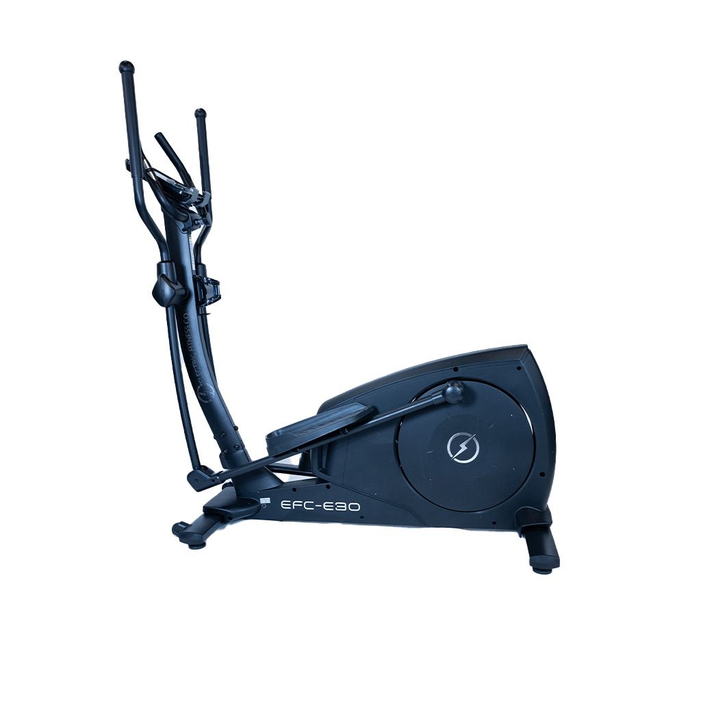 EFC E30 Elliptical Trainer - Low Impact Cardio Machine for Home Gym, Full Body Workout Equipment with LCD Monitor | Perfect for Small Spaces & Apartment Fitness