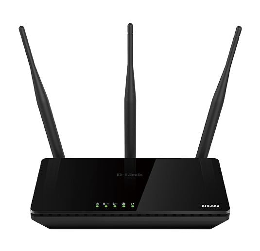 D-Link DIR-809 Wireless AC750 Dual Band Gigabit Router - High-Speed WiFi for Streaming & Gaming | Home & Office Network Solution