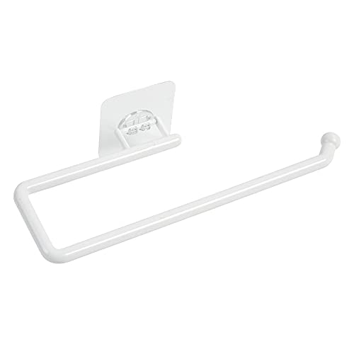 VALINK Stainless Steel Kitchen Paper Towel Holder - Wall Mounted or Under Cabinet Roll Dispenser for Bathroom & Kitchen Organization (1 Pack) - Perfect for Hanging Towels, Rags & Sponges