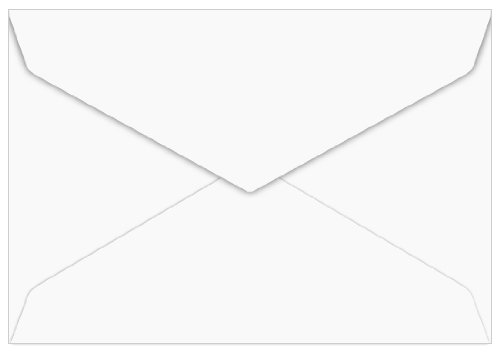 Premium LCI Smooth Radiant White Envelopes - 5 7/16 x 7 7/8 Inches with Pointed Flap, 70 lb Text Weight, Pack of 500 - Perfect for Wedding Invitations, Business Correspondence & Greeting Cards