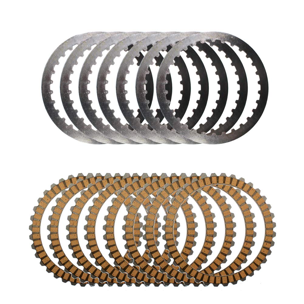 Road Passion Clutch Steel Plate & Clutch Friction Plates Kit for Harley Electra Glide, Softail, Heritage Softail - High-Performance Replacement for Smooth Riding & Heavy-Duty Use
