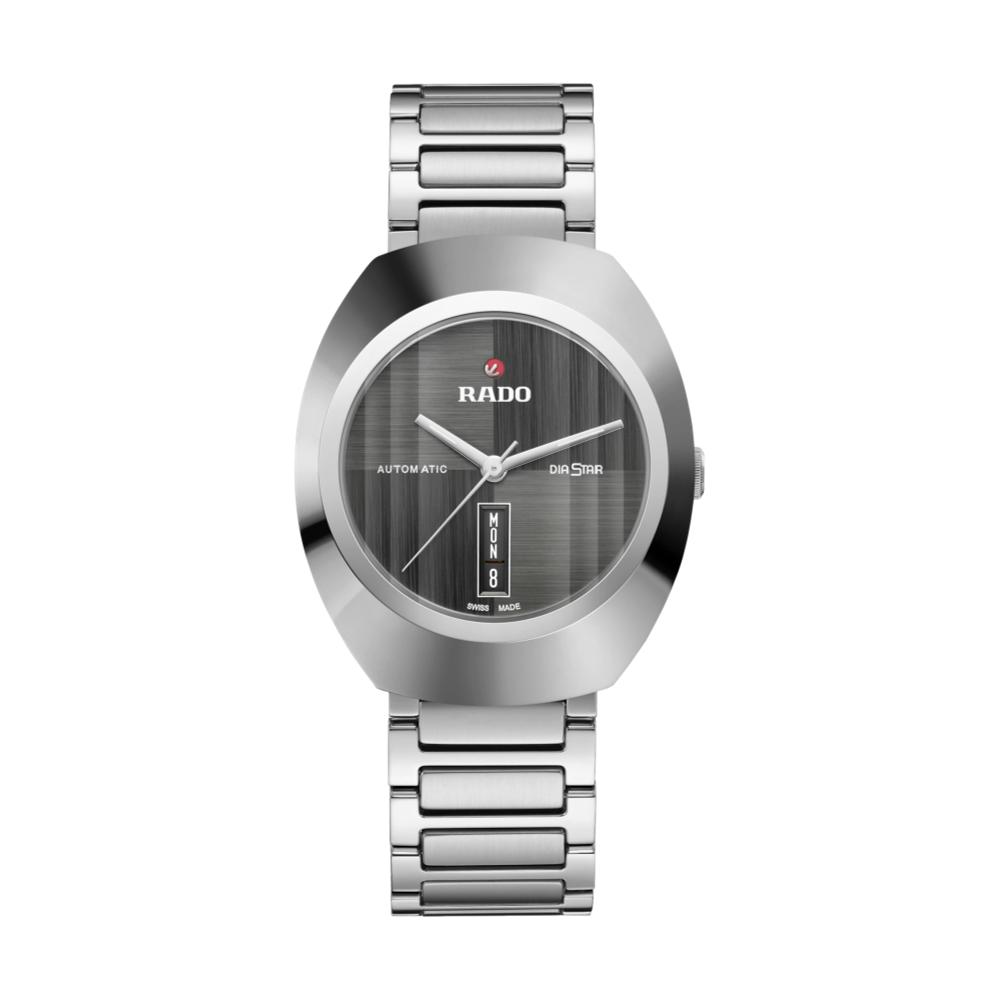 DiaStar Original Grey Dial Men's Watch - Stylish Analog Wristwatch for Business, Casual & Formal Occasions