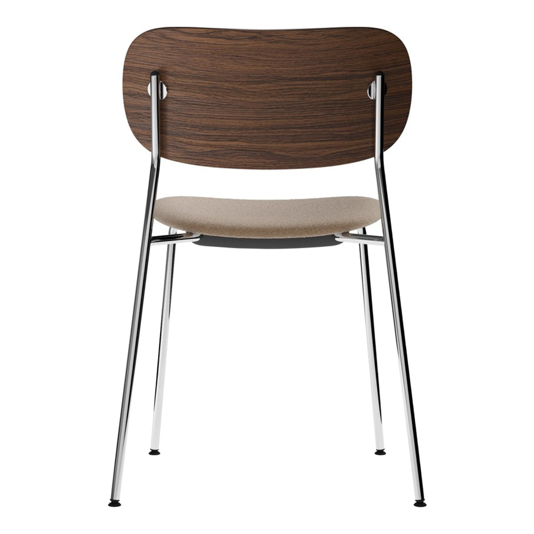 Stackable Upholstered Dining Chairs - Modern Comfort for Home, Office & Restaurant Use
