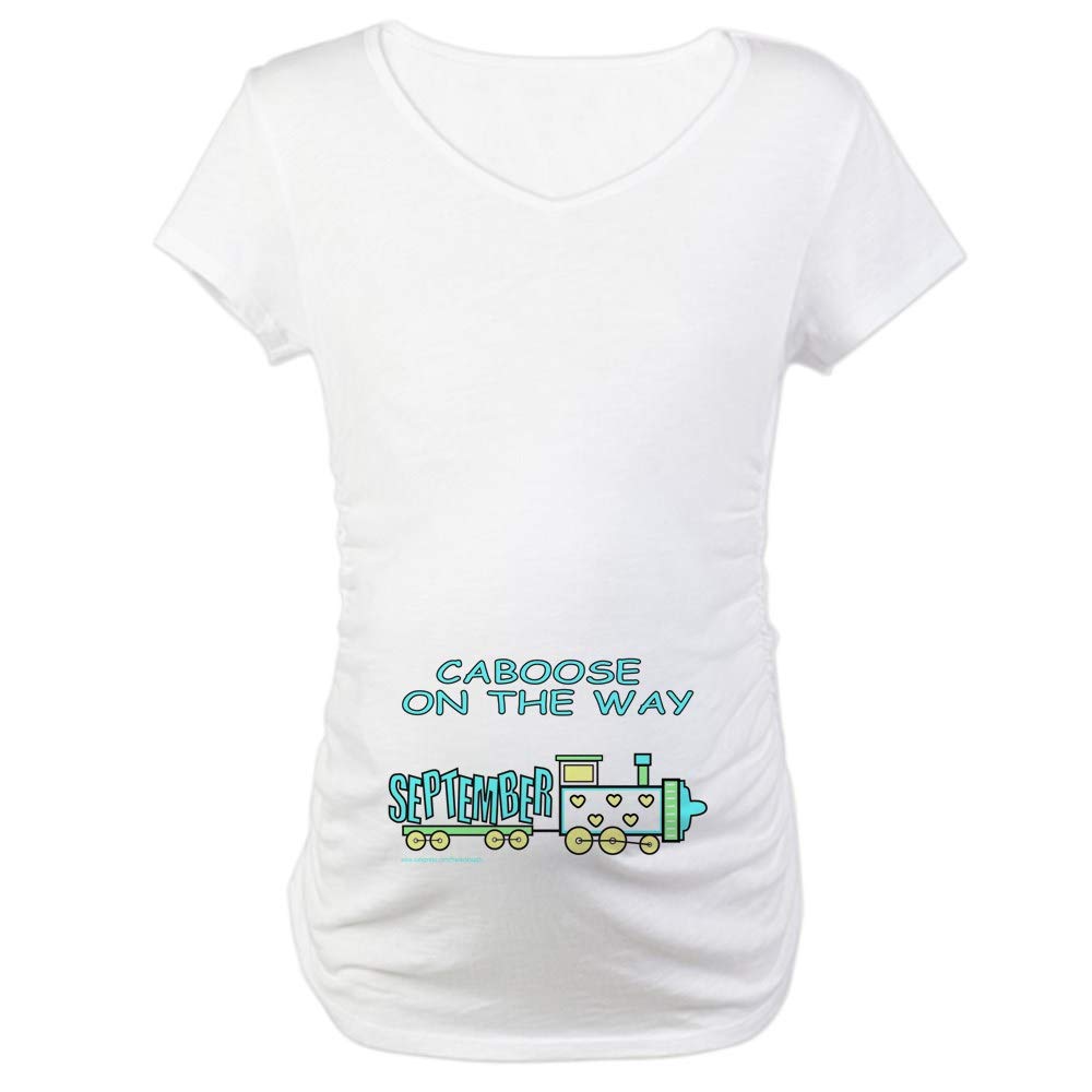 Due in September Maternity T-Shirt - Comfortable Pregnancy Tee for Expecting Moms - Perfect for Baby Showers, Maternity Photos & Pregnancy Announcements