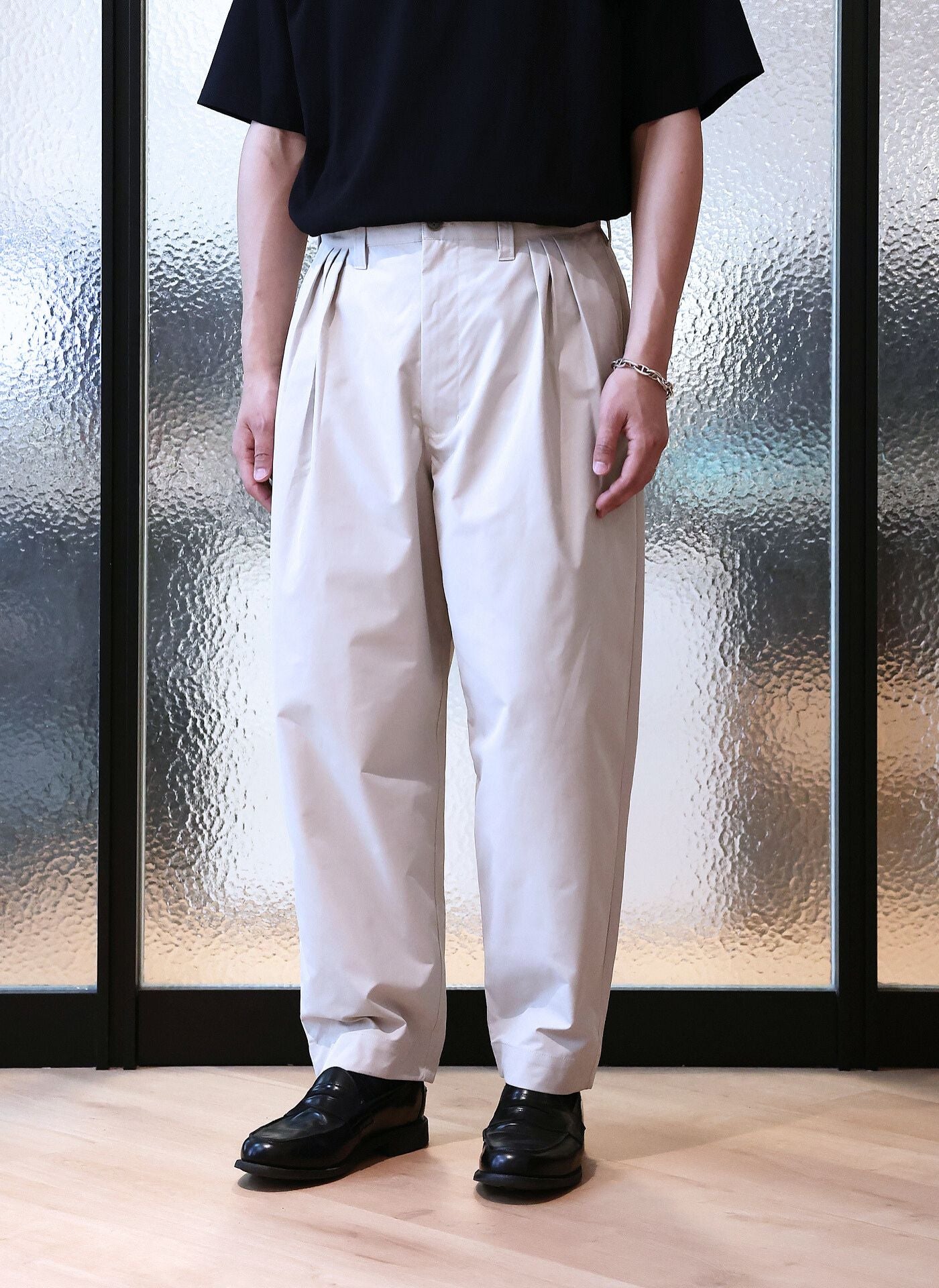 Lightweight Cotton Touch Solotex Pleated Pants for Women - Comfortable Office Wear & Casual Outfits