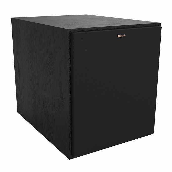 Klipsch R-120SWi Wireless Powered Subwoofer - 12 Inch Deep Bass for Home Theater & Music - Perfect for Movies, Gaming & Hi-Fi Audio Systems