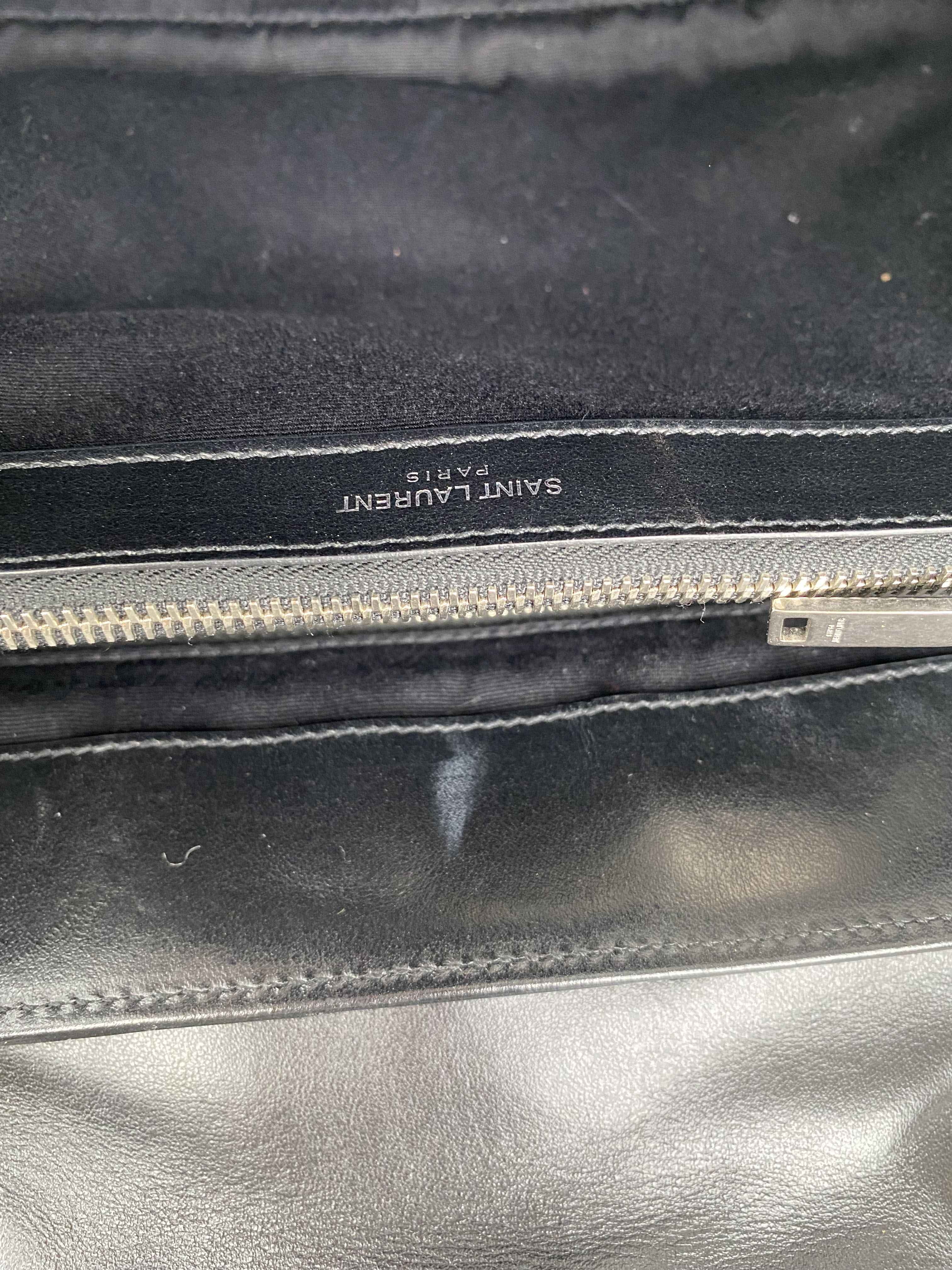 Saint Laurent Medium Black LouLou Bag - Luxury Shoulder Bag for Women, Perfect for Work, Evening & Travel | YSL Handbag