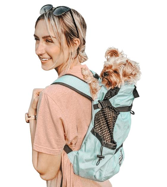 K9 Sport Sack Air 2 Dog Backpack Carrier - Lightweight Pet Carrier for Hiking, Biking & Travel - Grey - Perfect for Outdoor Adventures with Your Small to Medium Dog