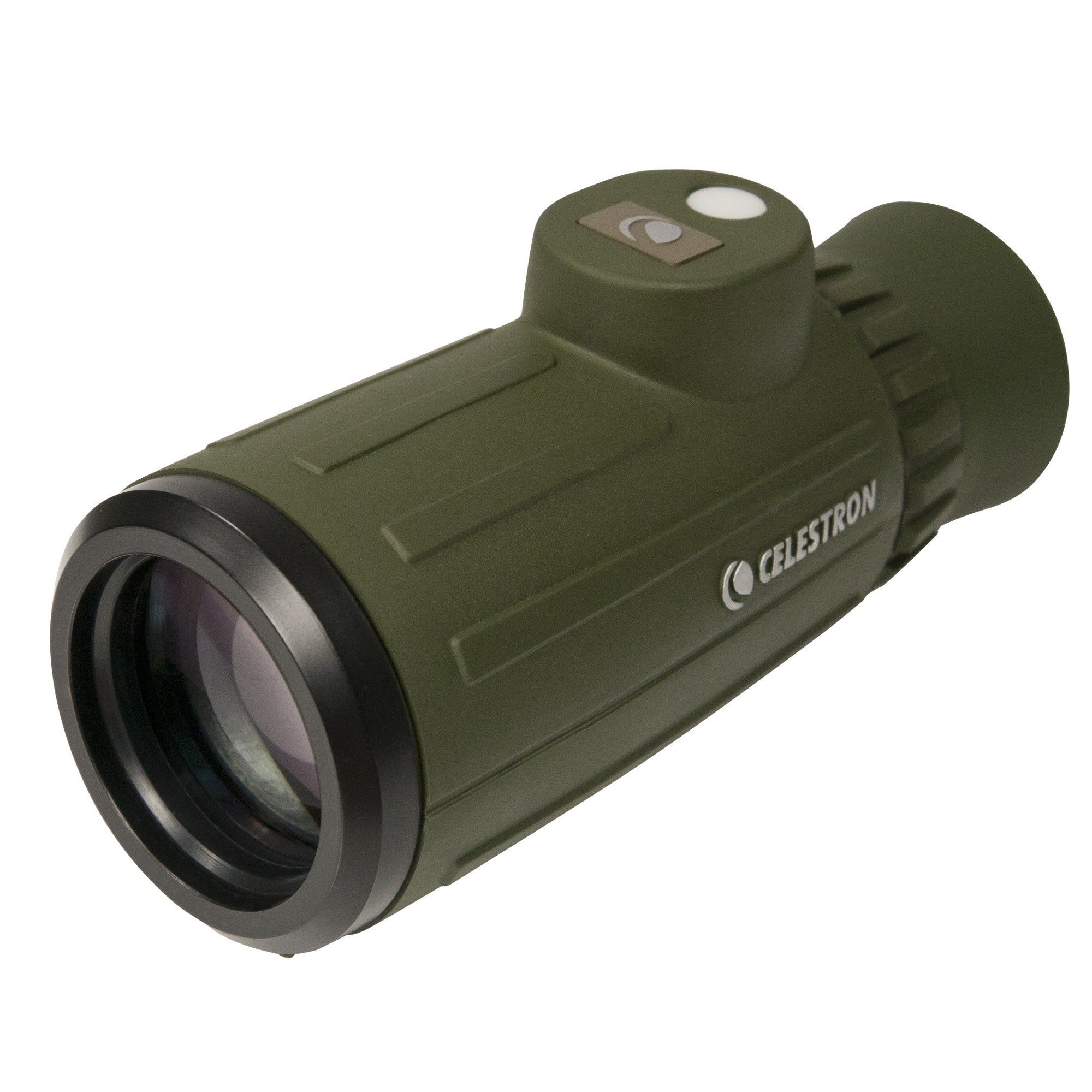 Celestron Cavalry 8x42 Monocular with Built-in Compass & Reticle - High Power Waterproof Hunting Scope for Bird Watching, Hiking, Camping & Outdoor Adventures