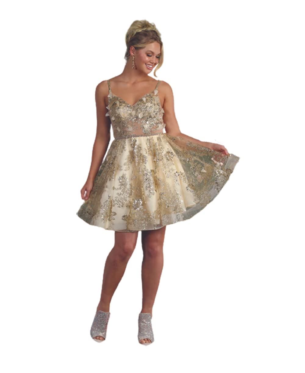 Sparkly Sequin Short Prom Dress for Women - Glitter Party Cocktail Dress FDS1894 | Perfect for Homecoming, Dances, and Special Occasions