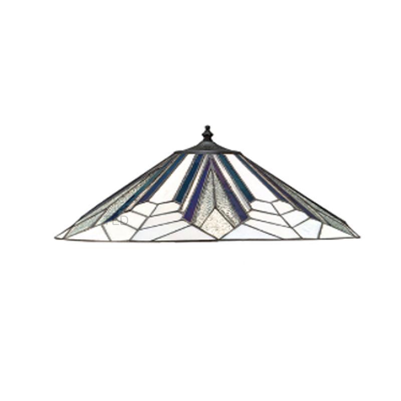 Astoria Large Tiffany Stained Glass Lamp Shade T026FL48 - Perfect for Vintage Home Decor, Living Room & Bedroom Lighting