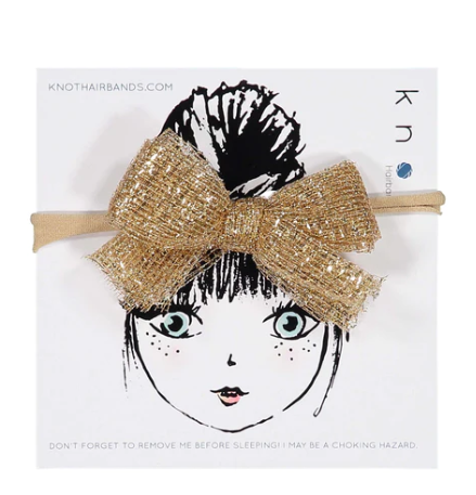 Elegant Knot Tulle Bow Headband for Women - One Size Fits All - Perfect for Weddings, Parties, and Special Occasions