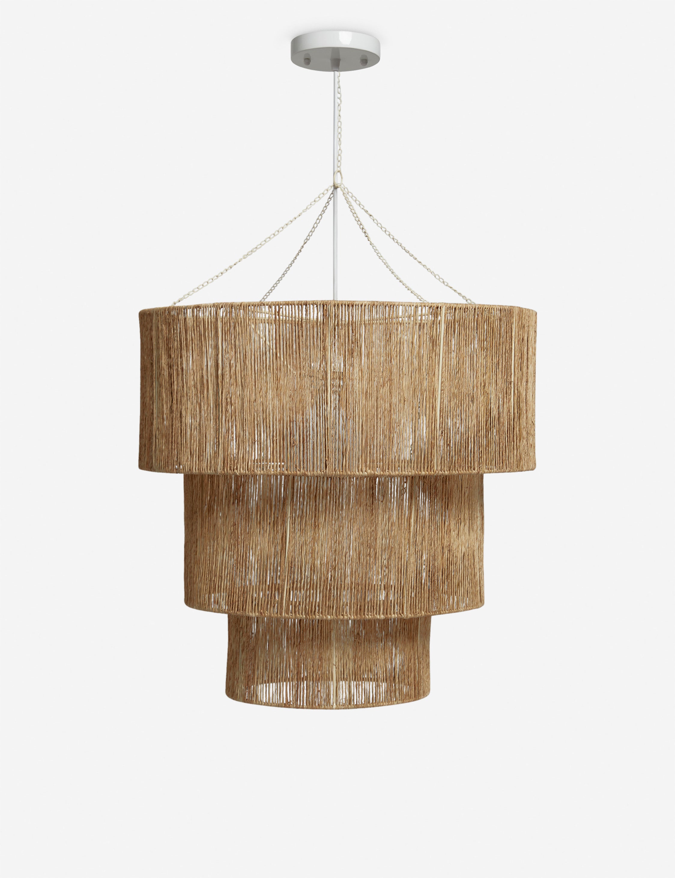 Chavette Chandelier - Natural Crystal Ceiling Light Fixture for Dining Room & Bedroom Decor