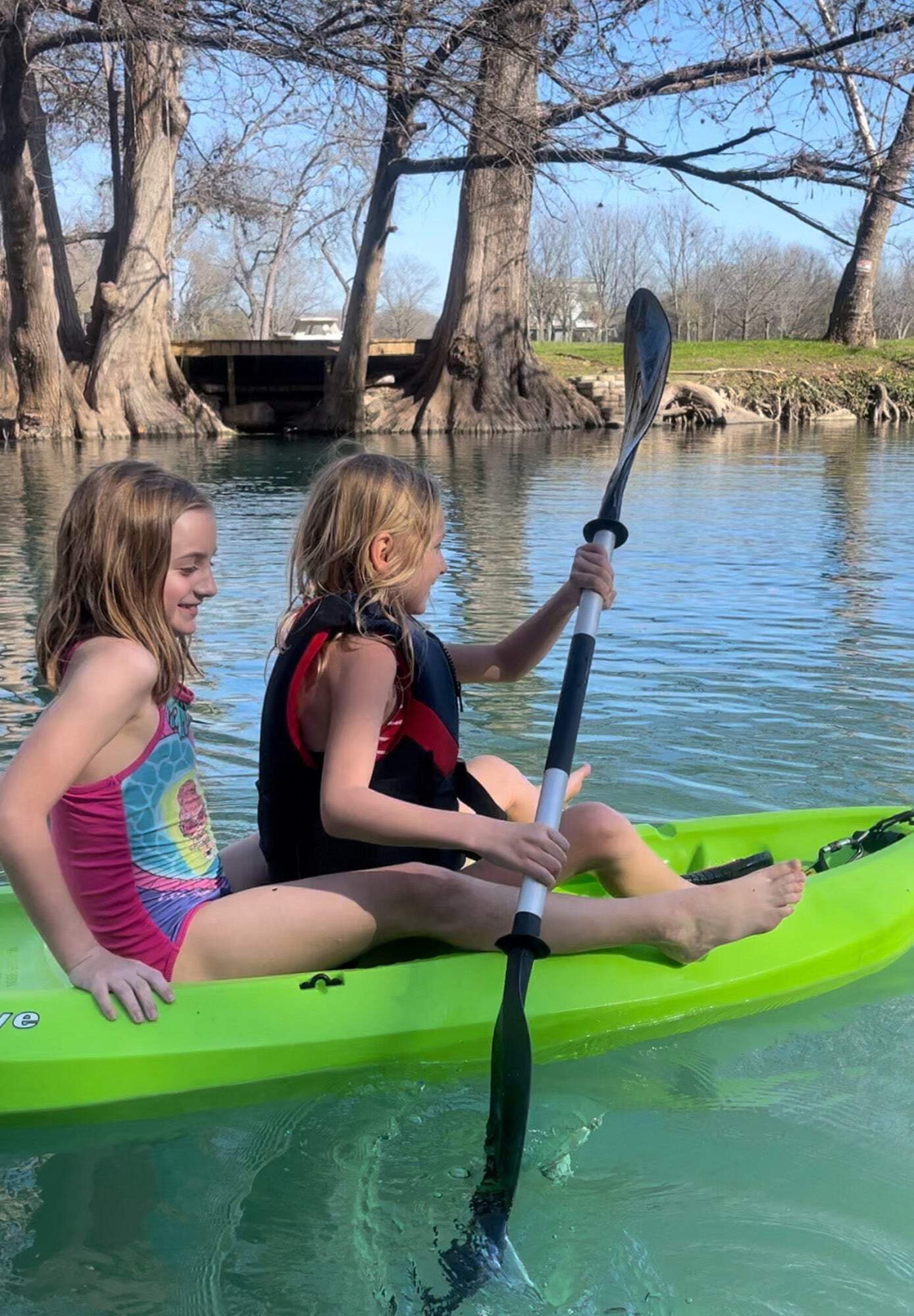 Kids Kayak Paddles for River Tubing & Water Adventures | Double-Sided Oars for Young Paddlers on Lakes, Rivers & Streams | Lightweight & Easy to Use | Perfect for Family Outings, Summer Camps & Outdoor Exploration
