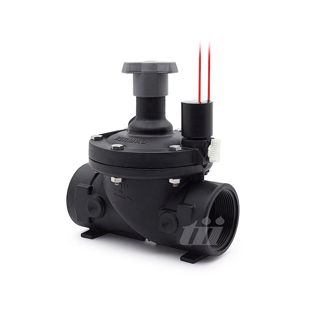 Bermad D150 40mm Solenoid Valve for Mains/Bore Water with Flow Control - Box of 12 - Ideal for Irrigation Systems, Water Treatment & Industrial Applications