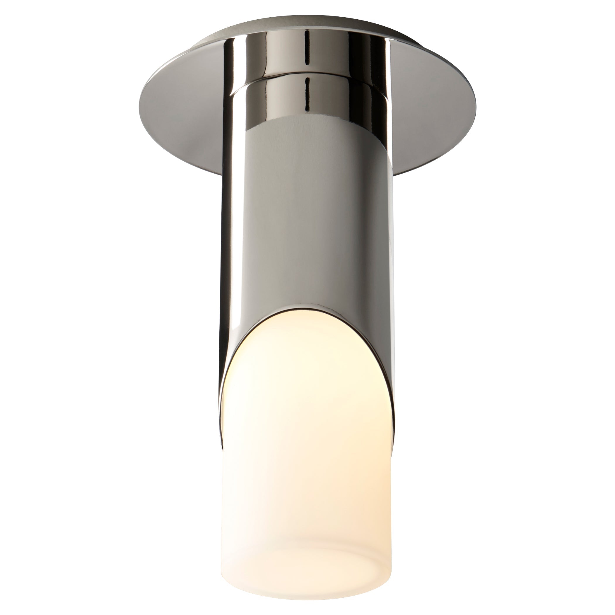 Oxygen Ellipse 3 353 120 Modern Ceiling Light Fixture in Polished Nickel - Perfect for Living Room, Bedroom & Dining Room Lighting