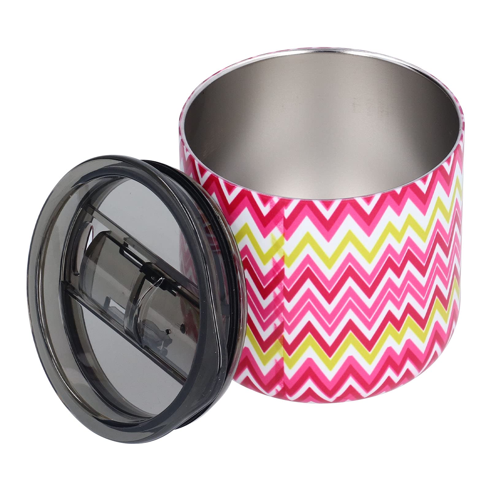 **Insulated Vacuum Mug 350ml - BPA-Free, Food-Grade Stainless Steel, Double Wall Thermos with Leak-Proof Rubber Washer - Pink (Perfect for Office, Travel & Outdoor Activities)**