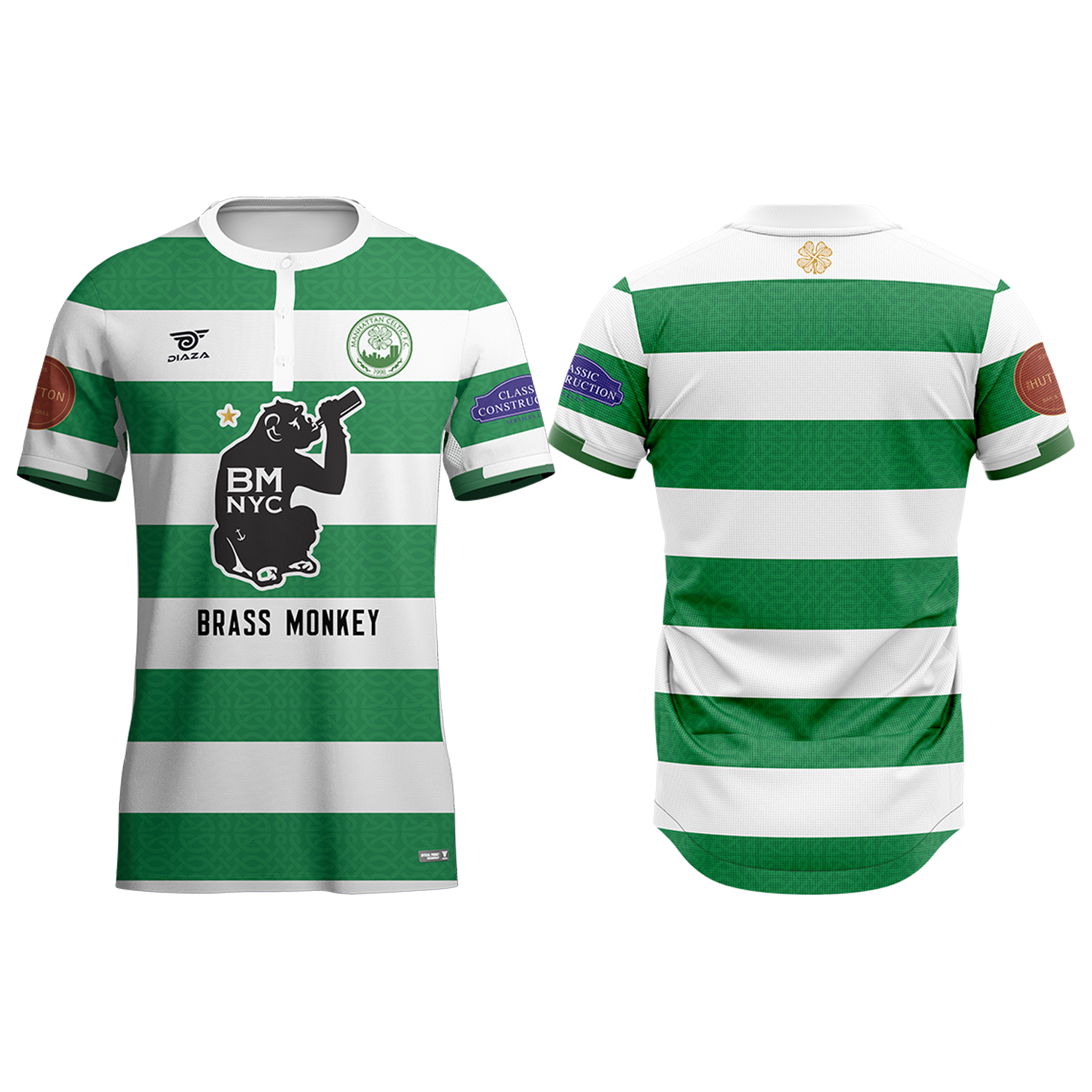 Authentic Manhattan Celtic FC Pro Home Jersey – Official Soccer Jersey for Fans & Players – Perfect for Matchdays, Training & Gifting