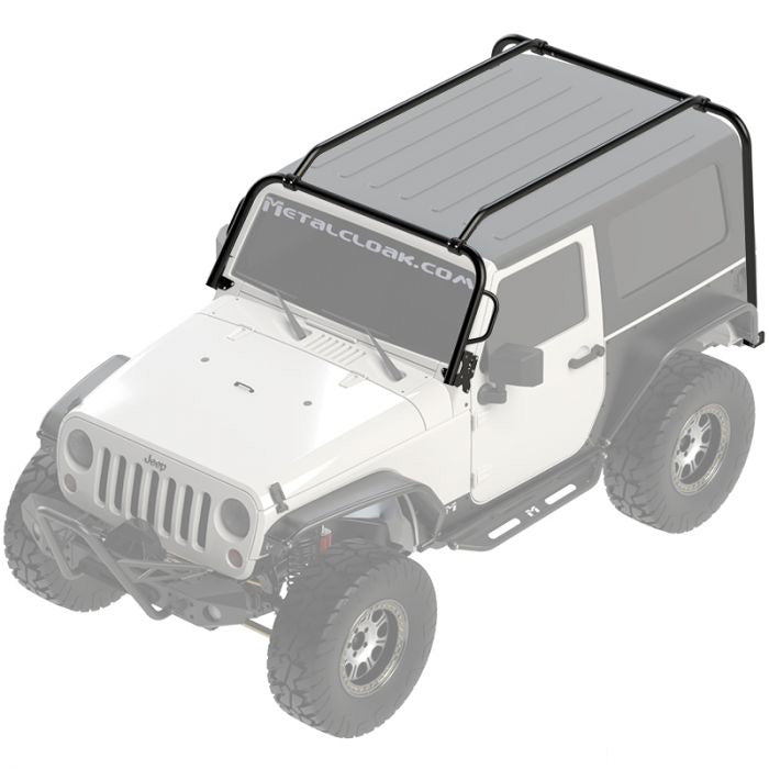 2 Door Rocklander Roof Rack System for Jeep Wrangler JK | Heavy Duty Cargo Carrier | Perfect for Camping, Off-Roading & Outdoor Adventures