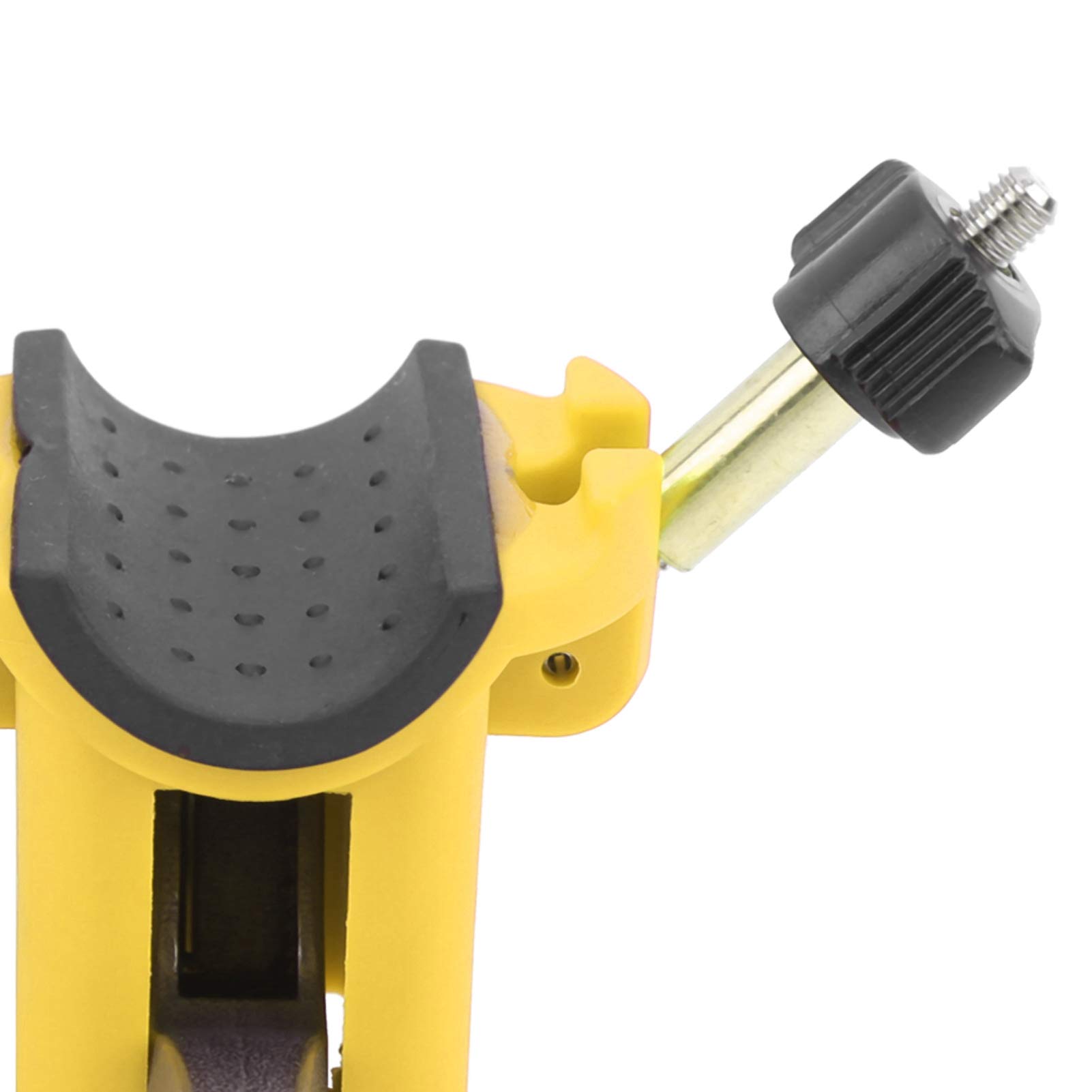 Anti-Slip Durable Fishing Rod Holder - Heavy Duty Boat Mount Bracket for Fishing Poles - Secure Storage for Outdoor & Marine Fishing Enthusiasts (Yellow) - Perfect for Boat, Kayak, and Shore Fishing