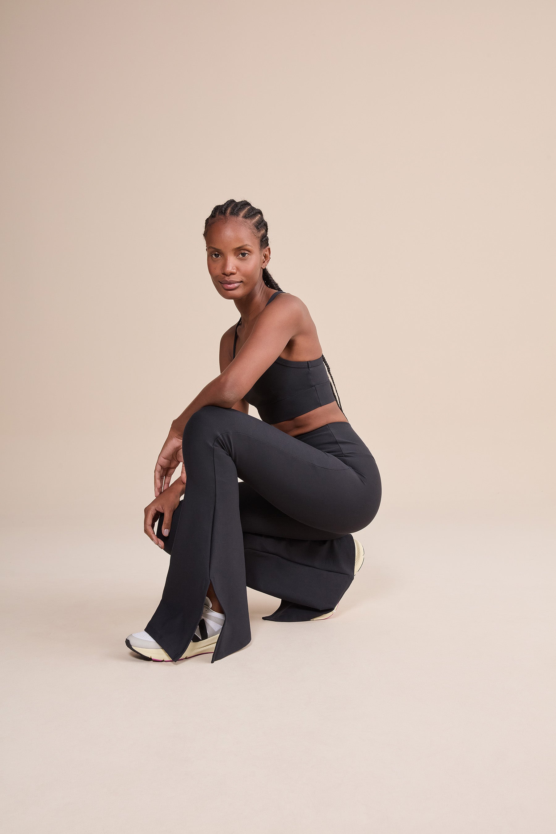 Active® Flare Pants for Women - High Waisted Yoga Pants with Pockets - Comfortable Workout Leggings for Running, Gym & Lounge Wear
