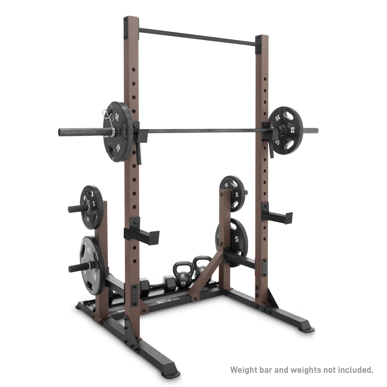 SteelBody STB 98010 Full Power Rack Utility Trainer - Heavy Duty Home Gym Equipment for Strength Training & Weightlifting | Perfect for Home Workouts & CrossFit Training