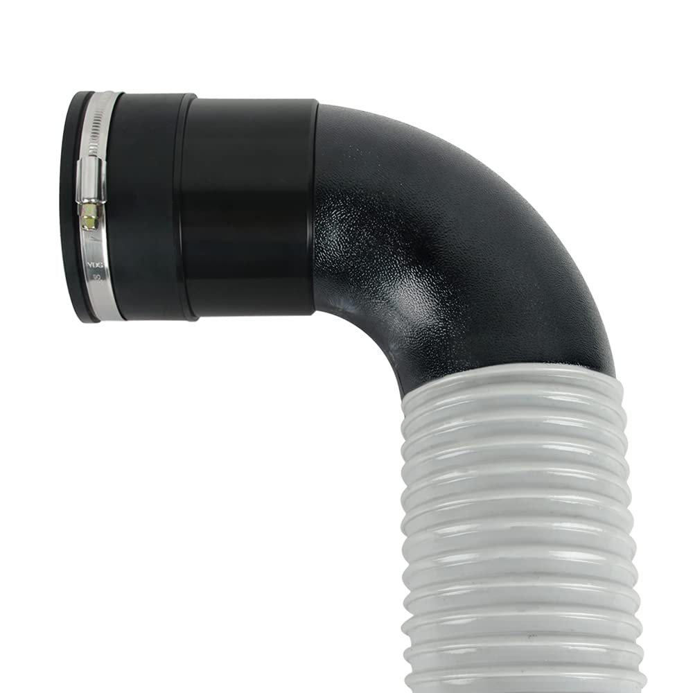O'SKOOL 4-Inch Dust Collector Fitting Vacuum Tool Port Adapter - Compatible with Most Shop Vacs & Dust Collection Systems - Perfect for Woodworking, Construction & Workshop Cleanup
