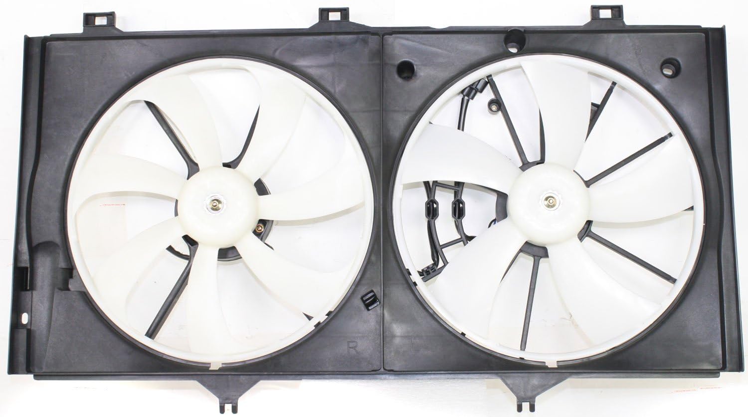 Go-Parts Radiator Fan Assembly Compatible with 2007-2011 Toyota Camry, 2005-2012 Avalon, 2009-2016 Venza (3.5L Engine, Non-Tow Package) - Direct Replacement for OEM Cooling System - Perfect for Daily Commute & Road Trips