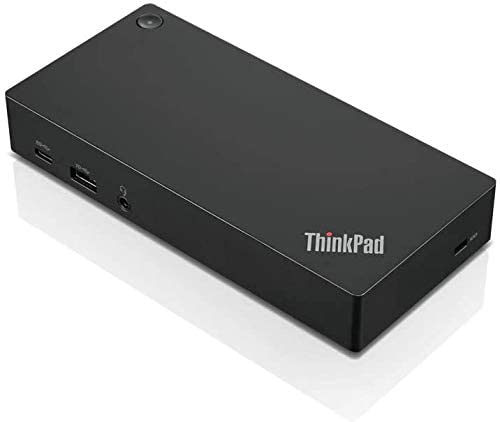 Lenovo ThinkPad USB-C Dock Gen 2 (40AS0090) - Dual 4K Display, 10 USB Ports, Ethernet - Perfect for Home Office & Remote Work Setup