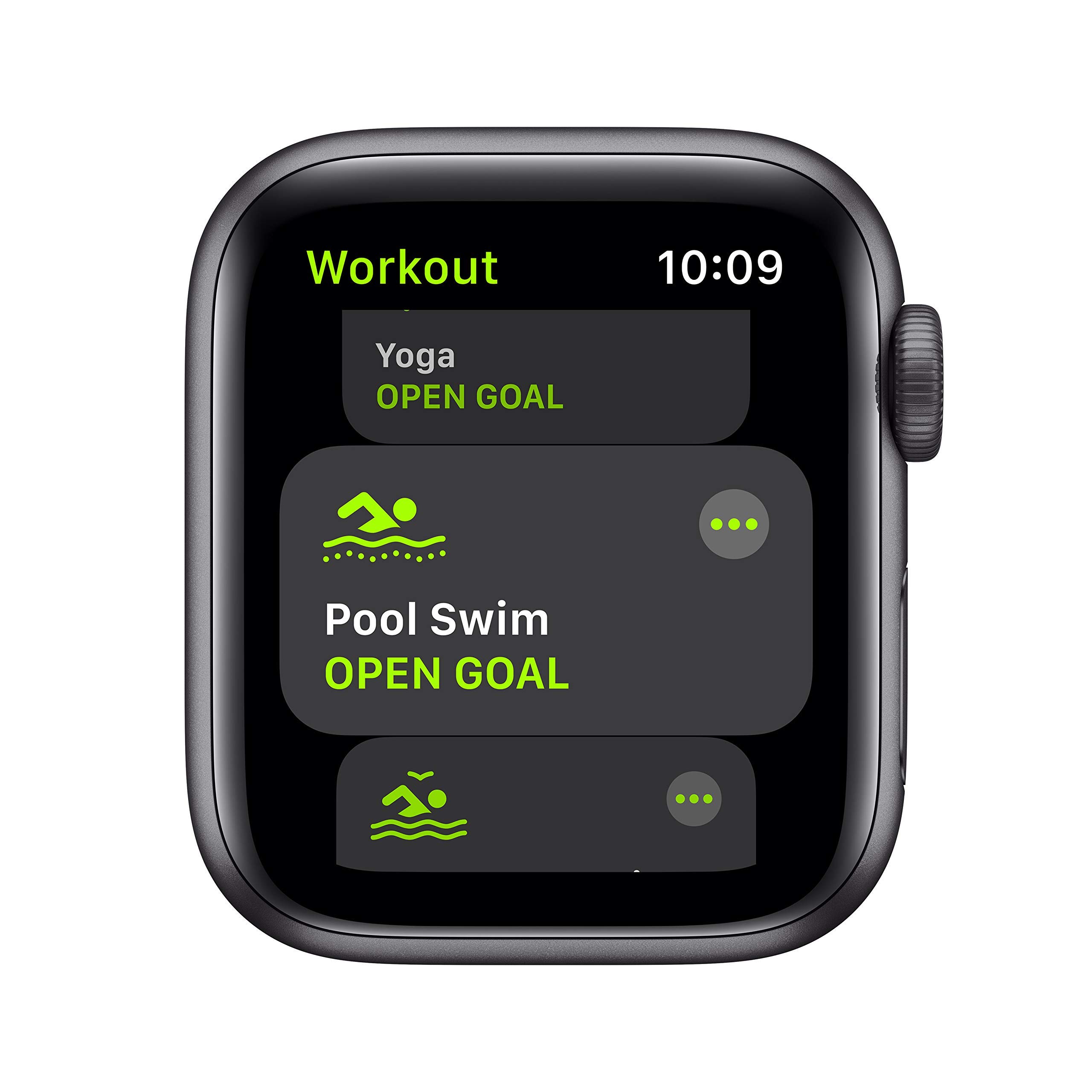 Apple Watch SE 2020 (GPS, 40mm) - Space Gray Aluminum Case with Black Sport Band - Renewed Premium Smartwatch for Fitness Tracking, Notifications & Daily Use