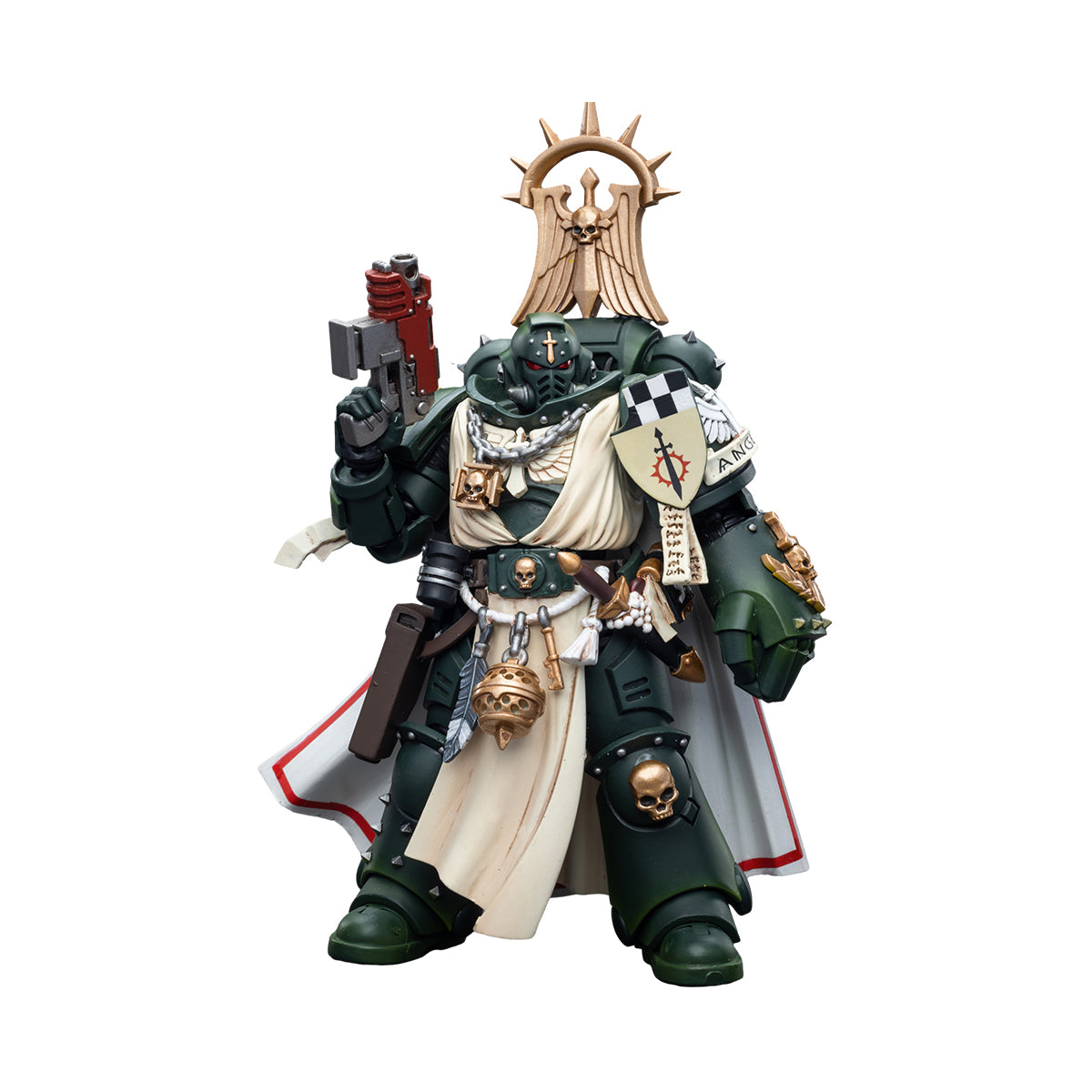 Warhammer 40K Dark Angels Master with Power Fist - Miniature Figure for Tabletop Gaming & Collecting