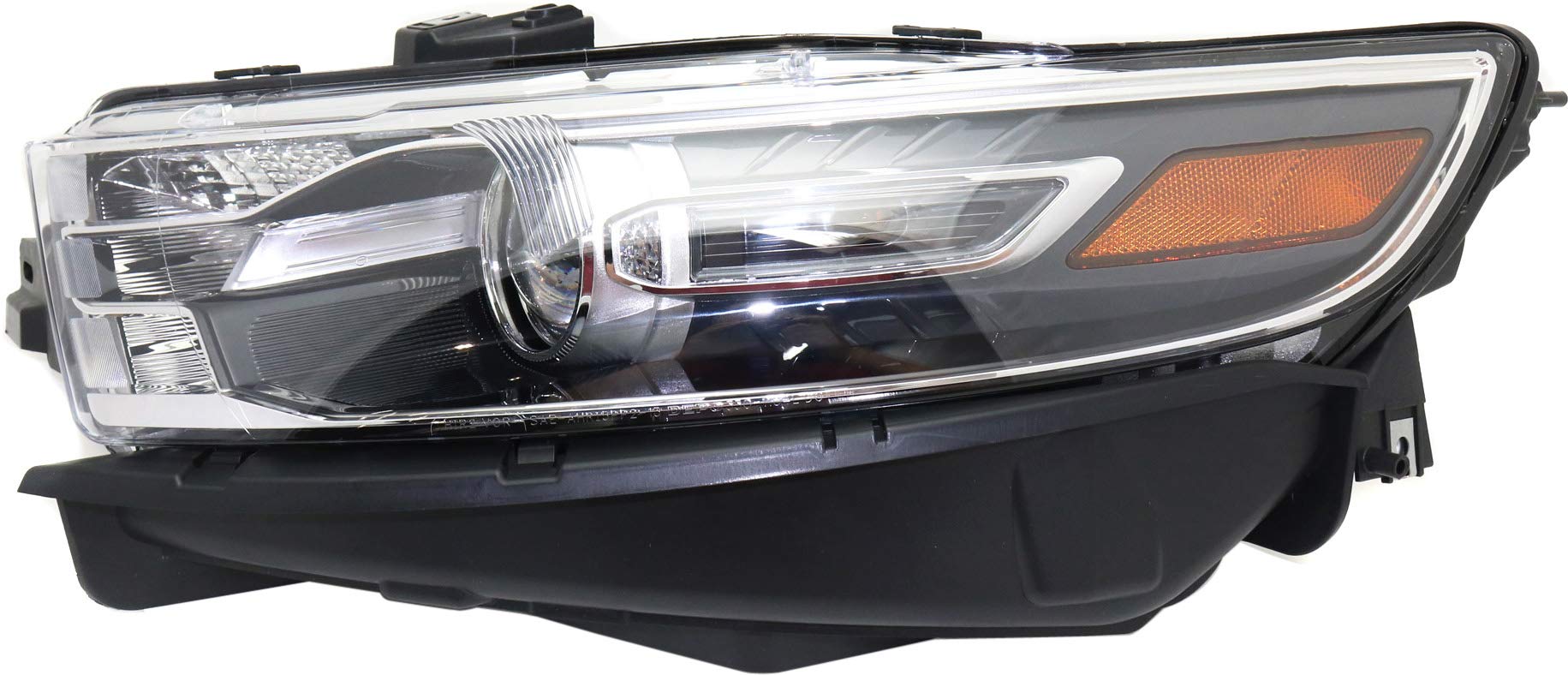 Ford Taurus 2014-2016 Left Side Halogen Headlight Assembly - Replacement for Dim/Broken Lights - Perfect for Night Driving & Foggy Conditions
