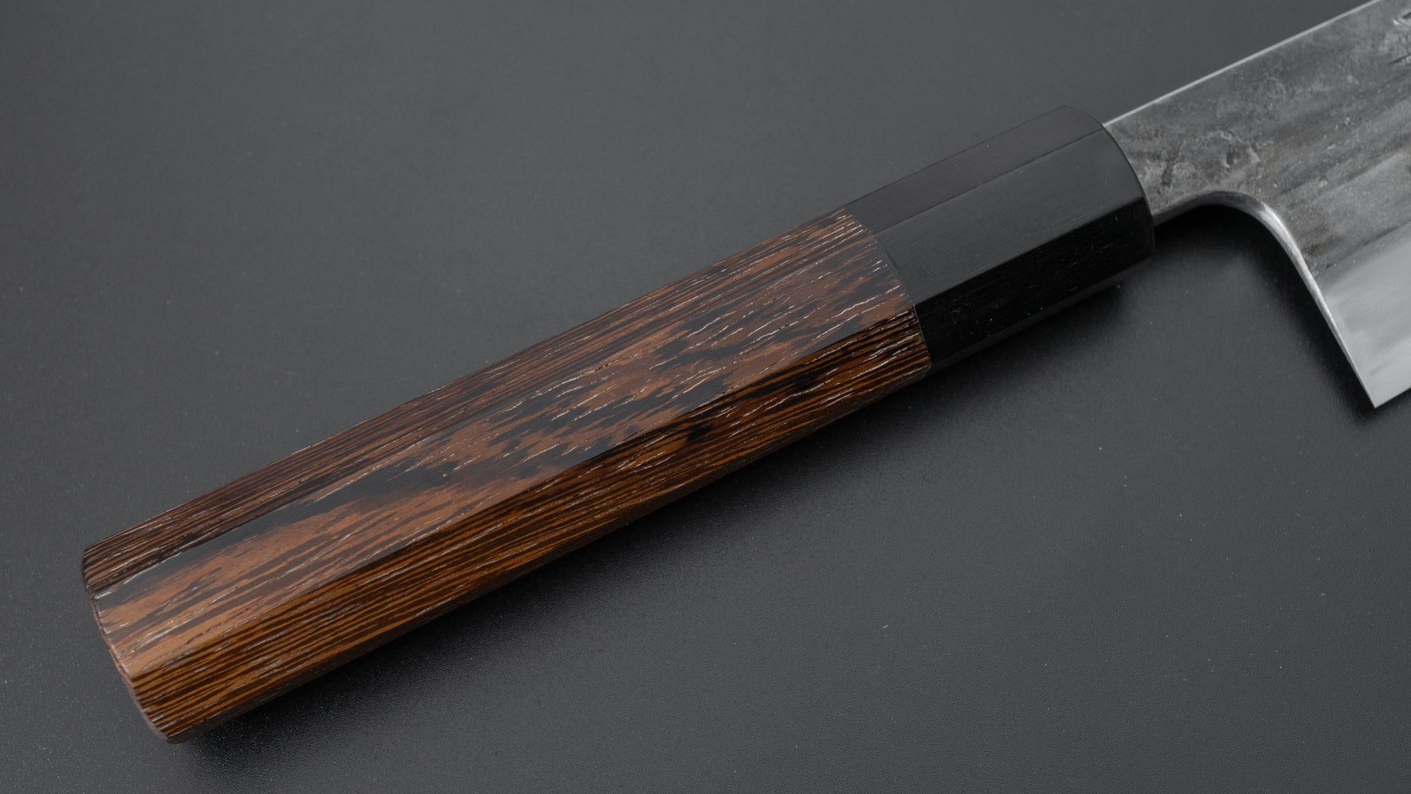 Jiro Tsuchime Petty Knife 180mm - Japanese High Carbon Steel Blade with Taihei Tagayasan Handle (#430) - Perfect for Sushi, Vegetables & Precision Kitchen Tasks