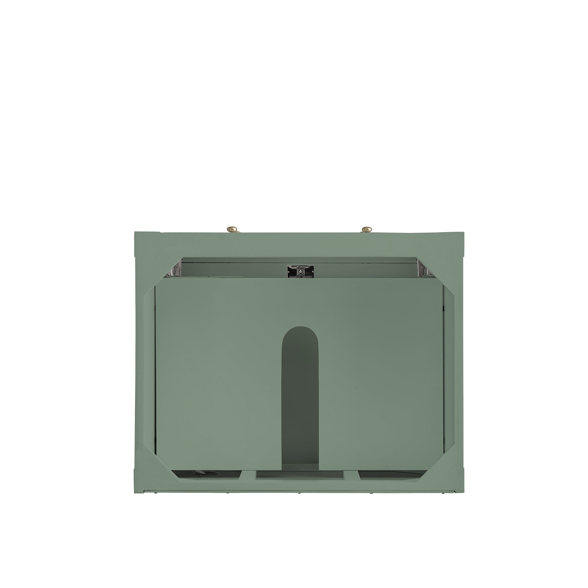 Breckenridge 30 Inch Single Bathroom Vanity in Smokey Celadon - Modern Farmhouse Style for Small Bathroom Remodel & Powder Room Upgrade