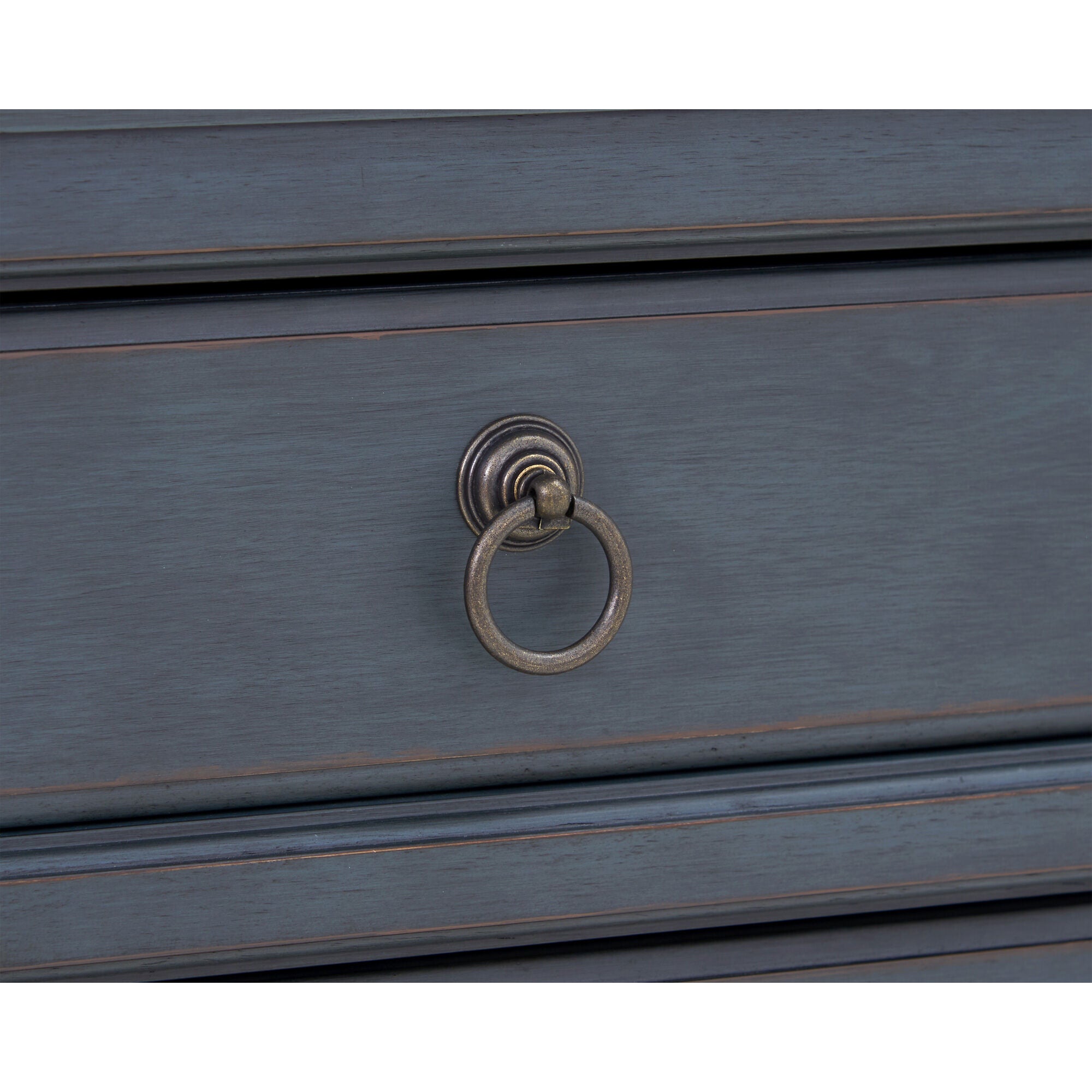Americana Nightstand - Classic Wooden Bedside Table with Drawer for Bedroom, Living Room & Guest Room - Perfect for Storage & Decor