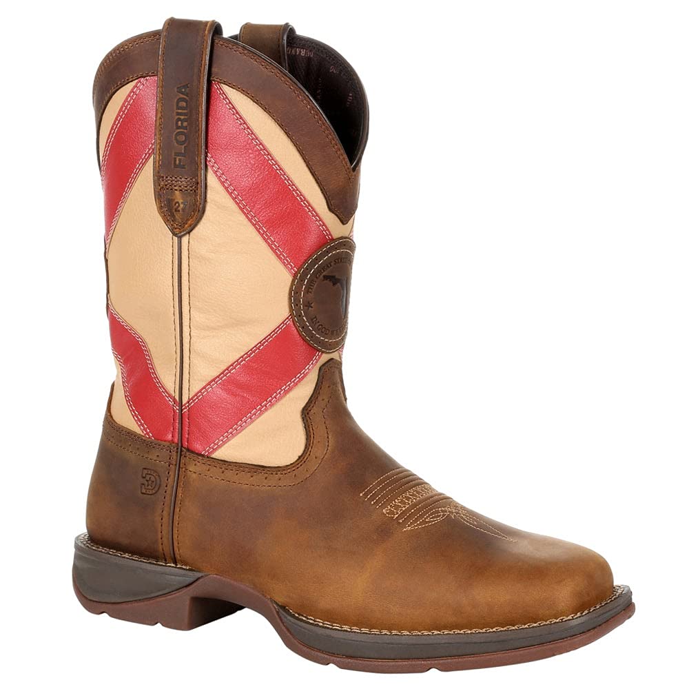 Durango Men's Rebel Western Boot - Durable Cowboy Boots for Men, Comfortable & Stylish Riding Boots for Country, Rodeo & Outdoor Activities