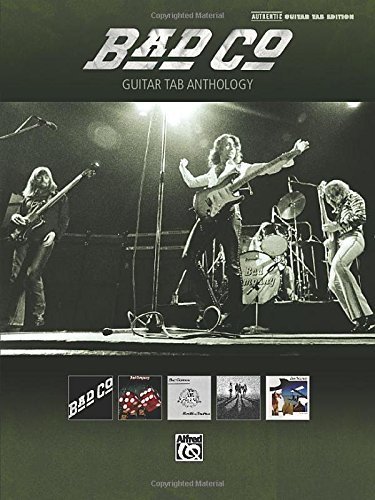 Bad Company Guitar Tab Anthology - Authentic Guitar Sheet Music Book for Electric & Acoustic Guitar (2011 Paperback Edition) | Perfect for Rock Band Practice, Guitar Lessons & Home Performances