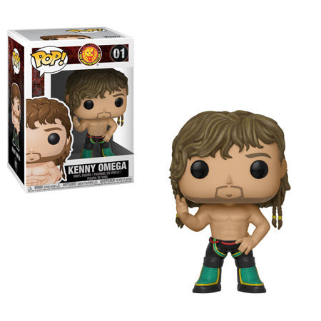 Bullet Club Kenny Omega Pop! Vinyl Figure - Exclusive Collectible Toy for Wrestling Fans - Perfect for Display, Gifts, and Anime Conventions