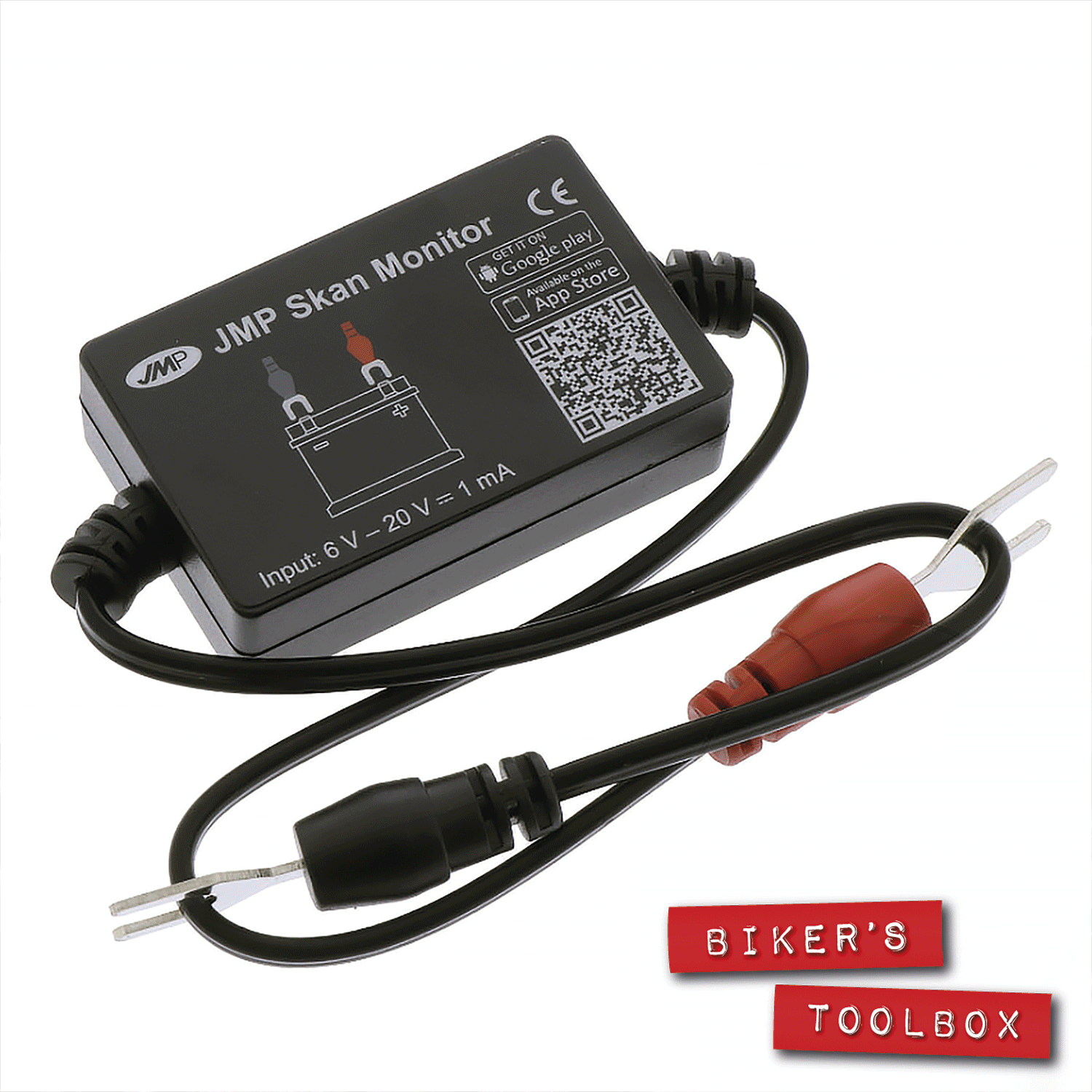 Bluetooth Battery Monitor - Wireless Battery Level Tracker for Cars, Motorcycles, RVs & Boats - Real-Time Voltage Monitoring for 12V/24V Lead Acid & Lithium Batteries (Perfect for Road Trips & Marine Use)