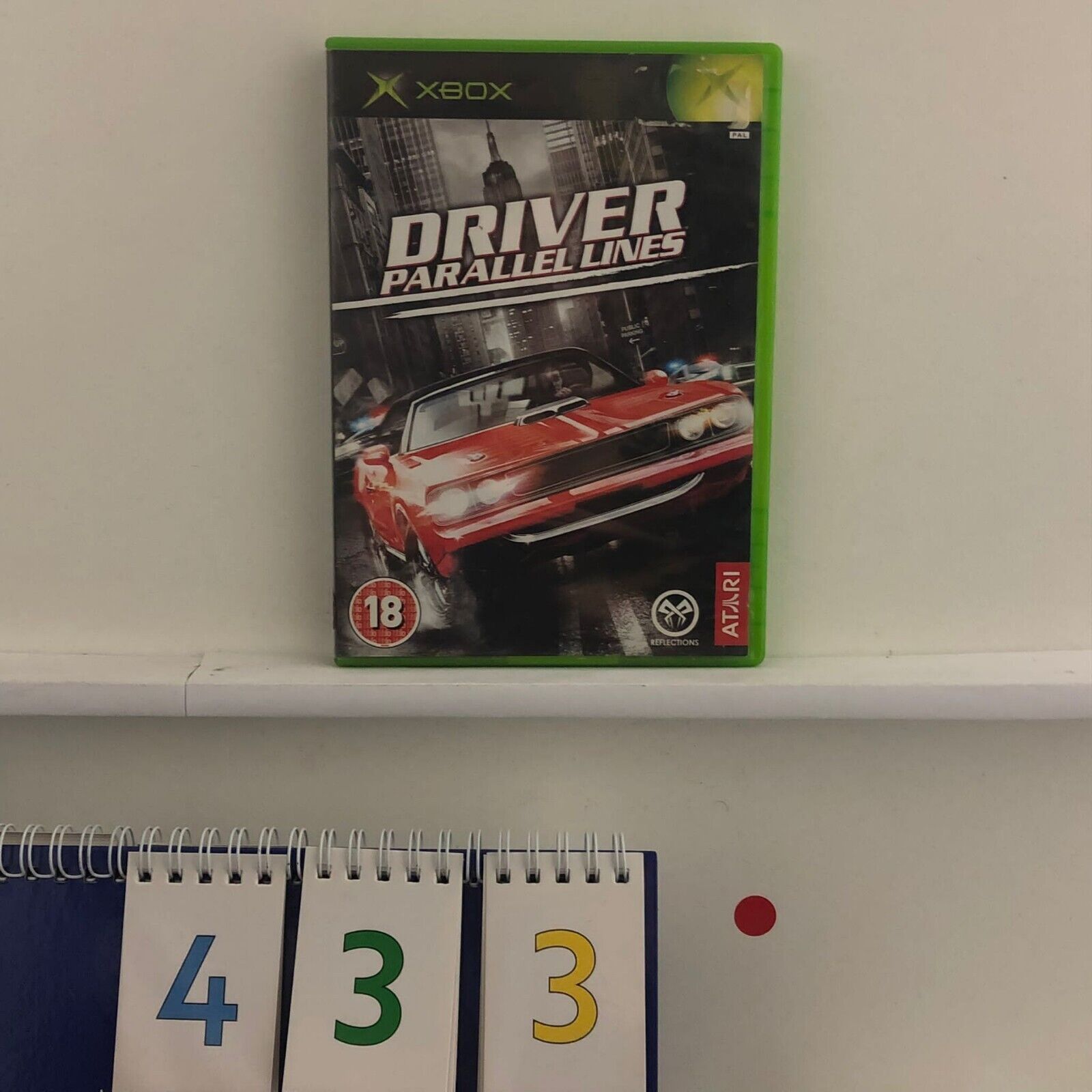Driver Parallel Lines - Original Xbox Game (PAL Version) - Classic Racing Action for Retro Gaming Enthusiasts