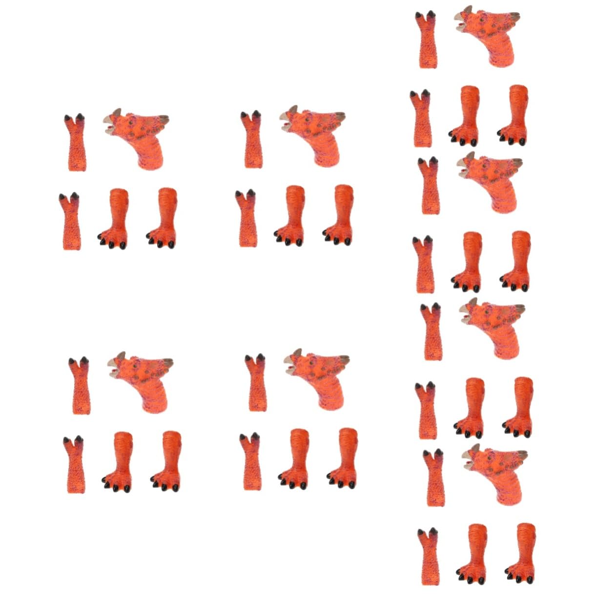 VICASKY 8 Pack Hand Puppets for Kids - Finger Puppet Toys, Animal Puppet Set, Soft Plush Hand Puppets for Children's Playtime | Perfect for Storytelling, Classroom Activities & Family Fun