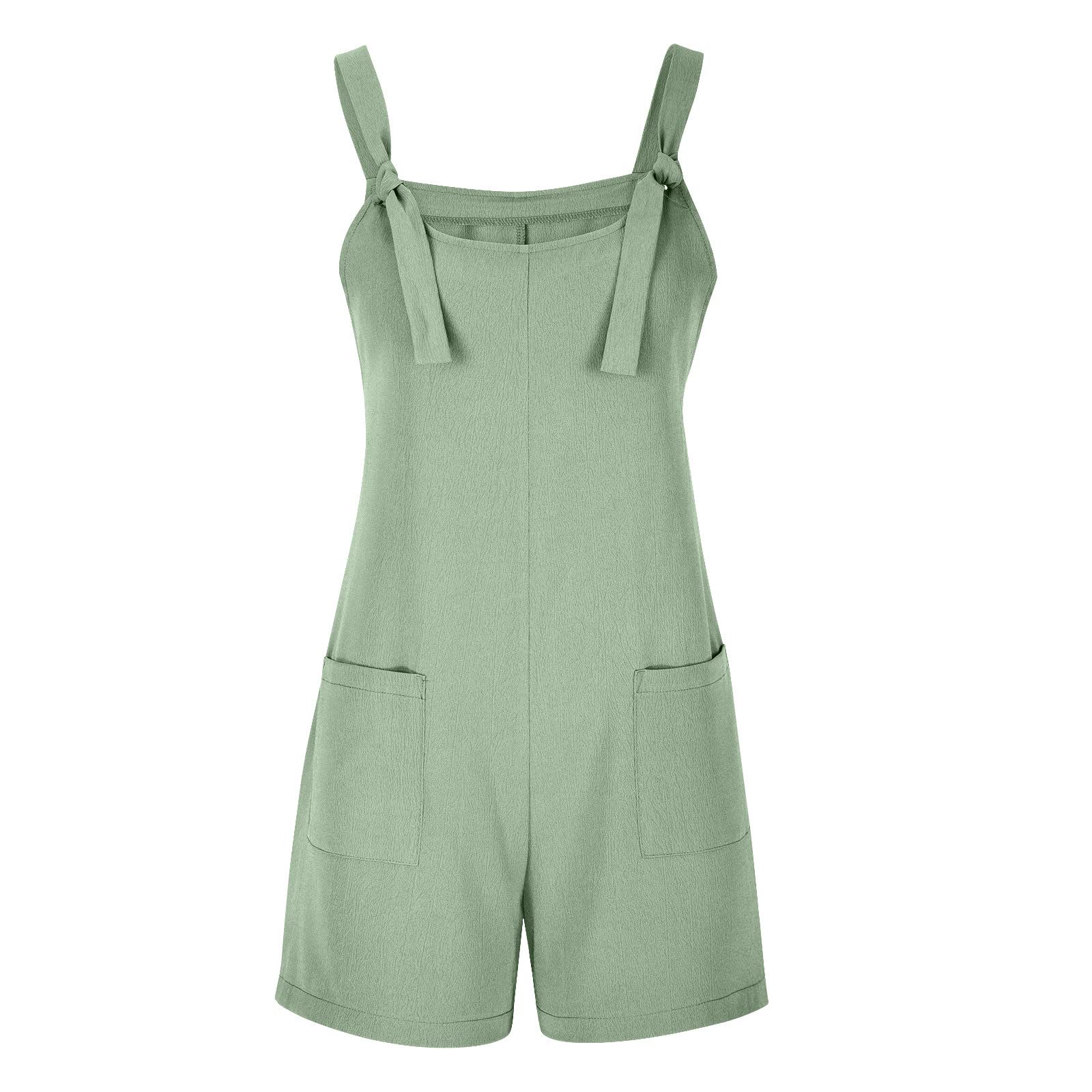 TANGNADE Women's Denim Short Overalls 2024 - Summer Casual Adjustable Strap Loose Bib Overalls Jumpsuit Romper for Beach, Vacation & Resort Wear | Perfect for Outdoor Activities, Music Festivals & Street Style Fashion