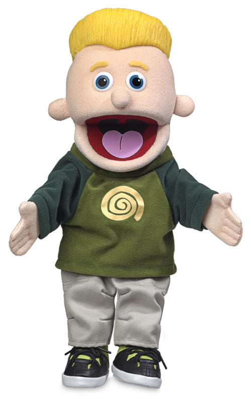 Giles Small 36cm Hand Puppet - Soft Plush Animal Puppet for Kids, Storytelling & Educational Play - Perfect for Classroom, Theater & Family Fun (Code 87)