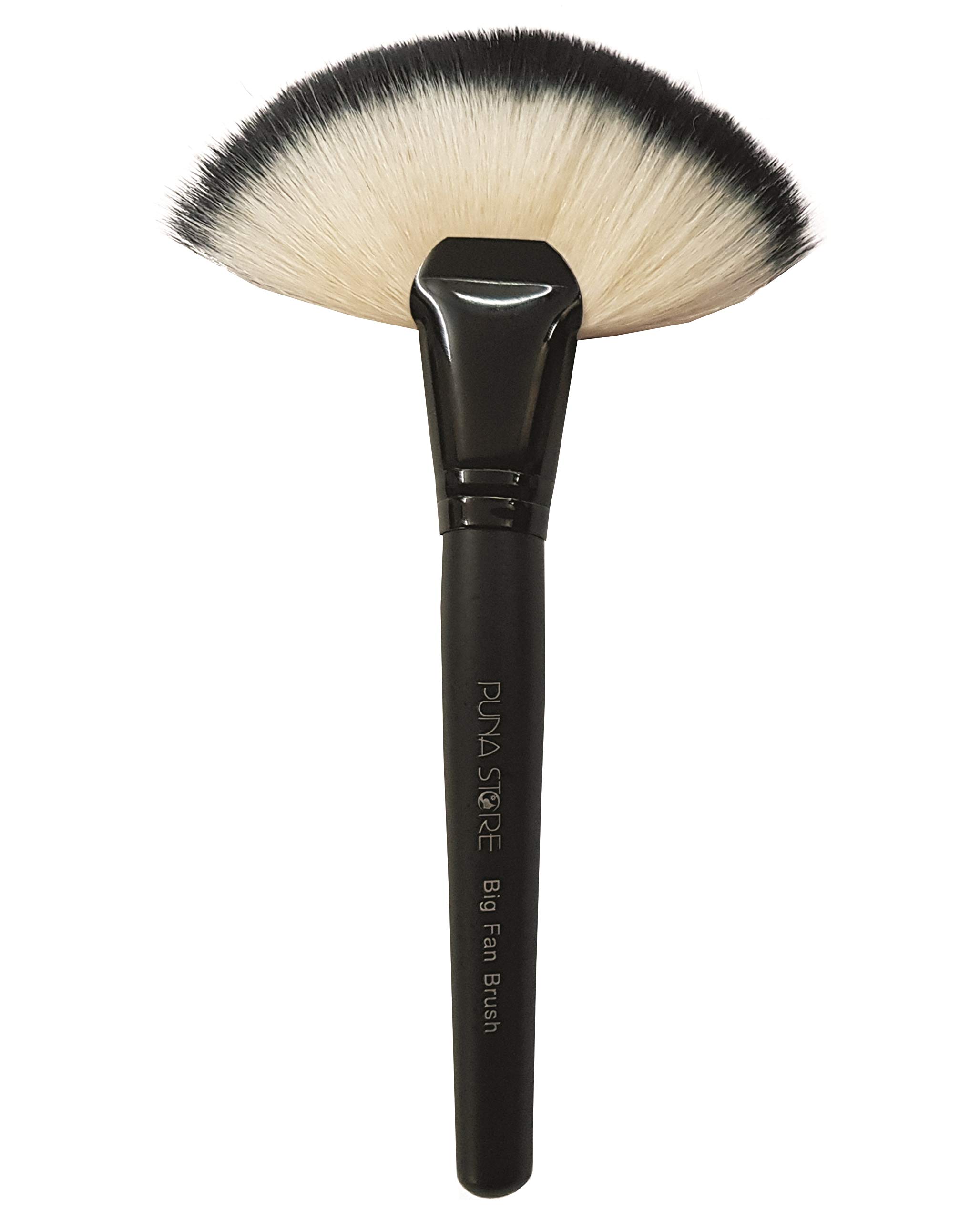 Puna Store Ps 572 Fan Brush - Professional Makeup Brush for Blending, Contouring & Highlighting - Perfect for Foundation, Powder & Cream Products (Ideal for Makeup Artists & Beauty Enthusiasts)