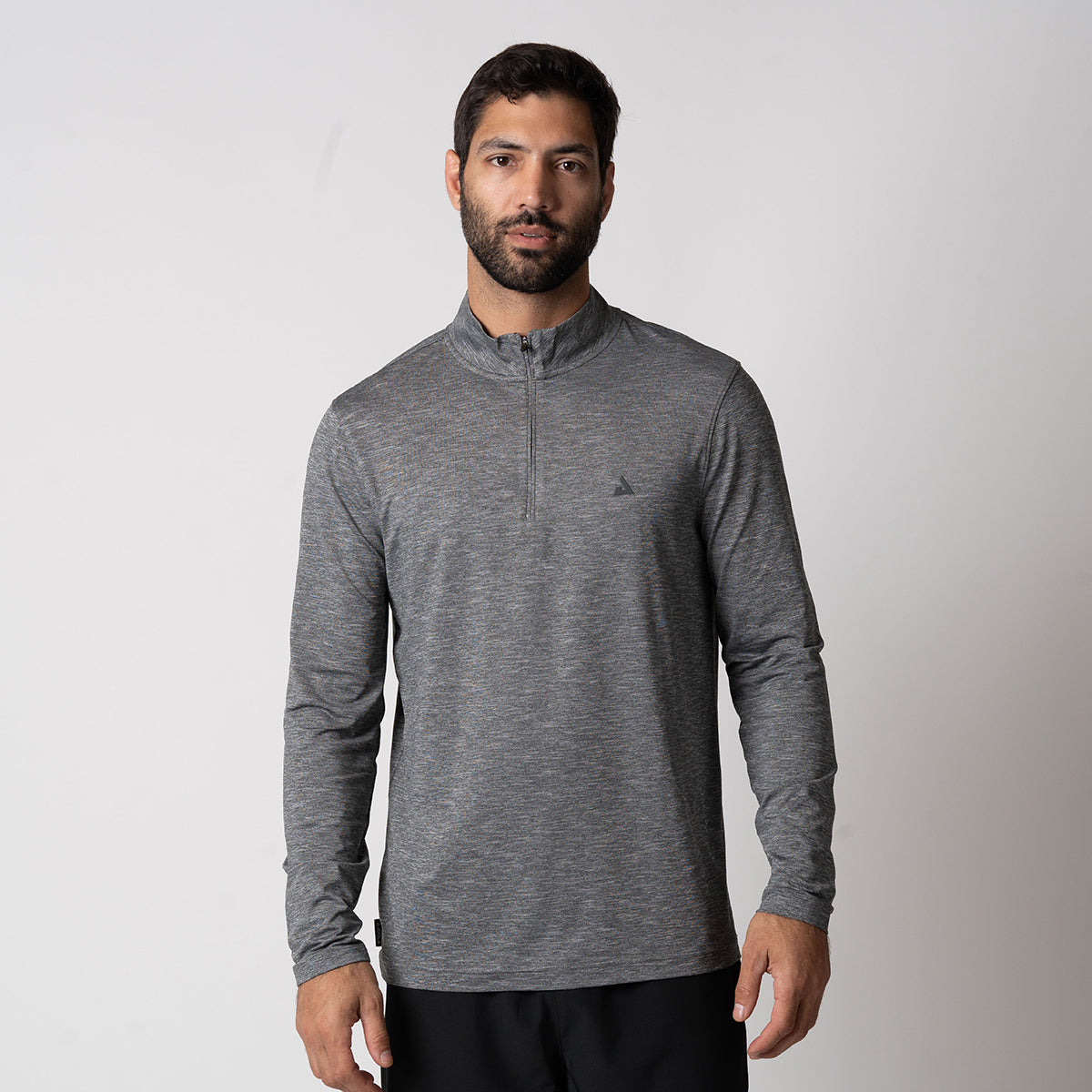 Men's Quarter Zip Pullover Sweater - Lightweight Fleece Jacket for Casual & Outdoor Wear | Perfect for Hiking, Work & Everyday Use