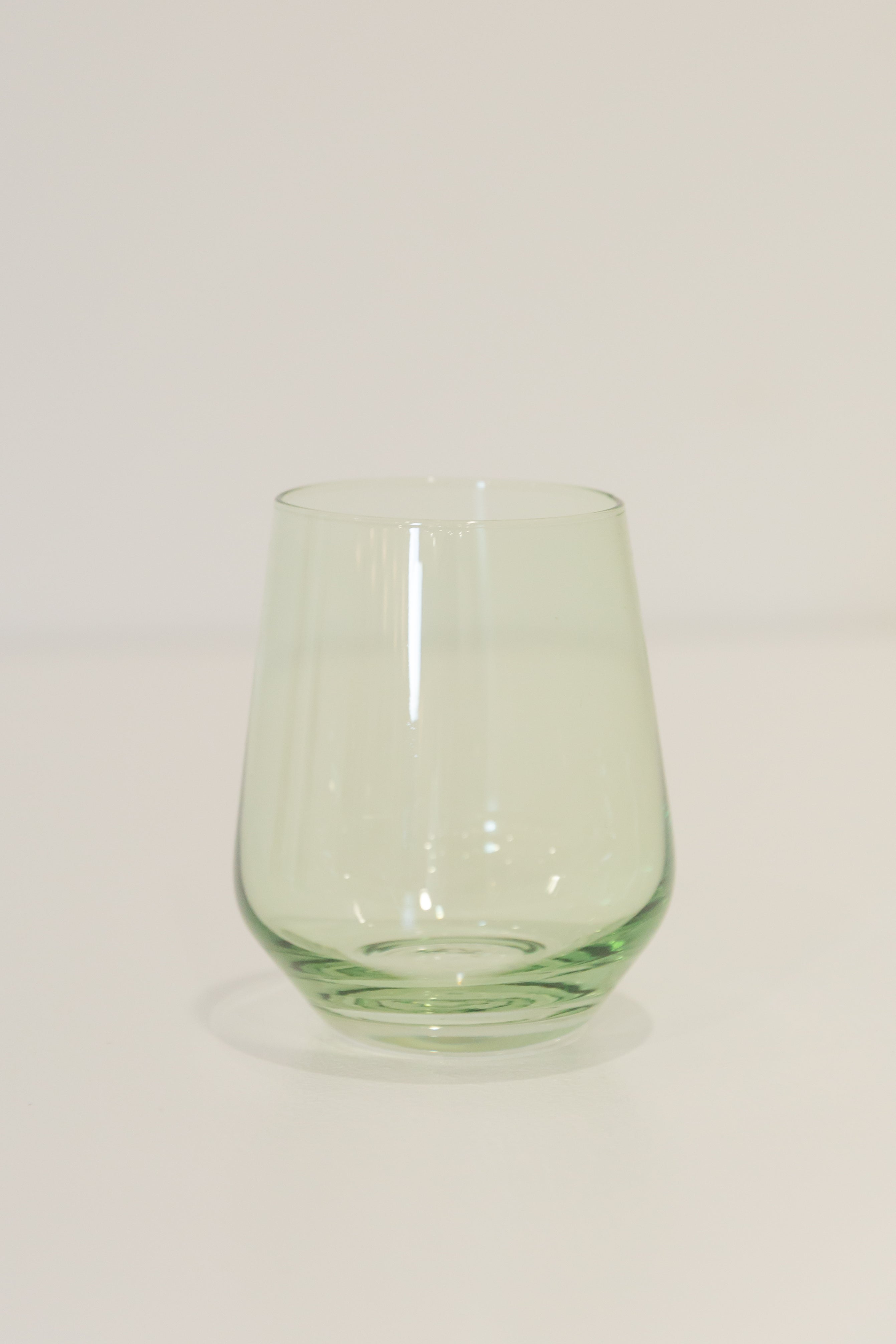 Estelle Colored Stemless Wine Glasses Set of 6 - Elegant & Durable for Red, White, and Sparkling Wine - Perfect for Dinner Parties, Weddings, and Home Entertaining