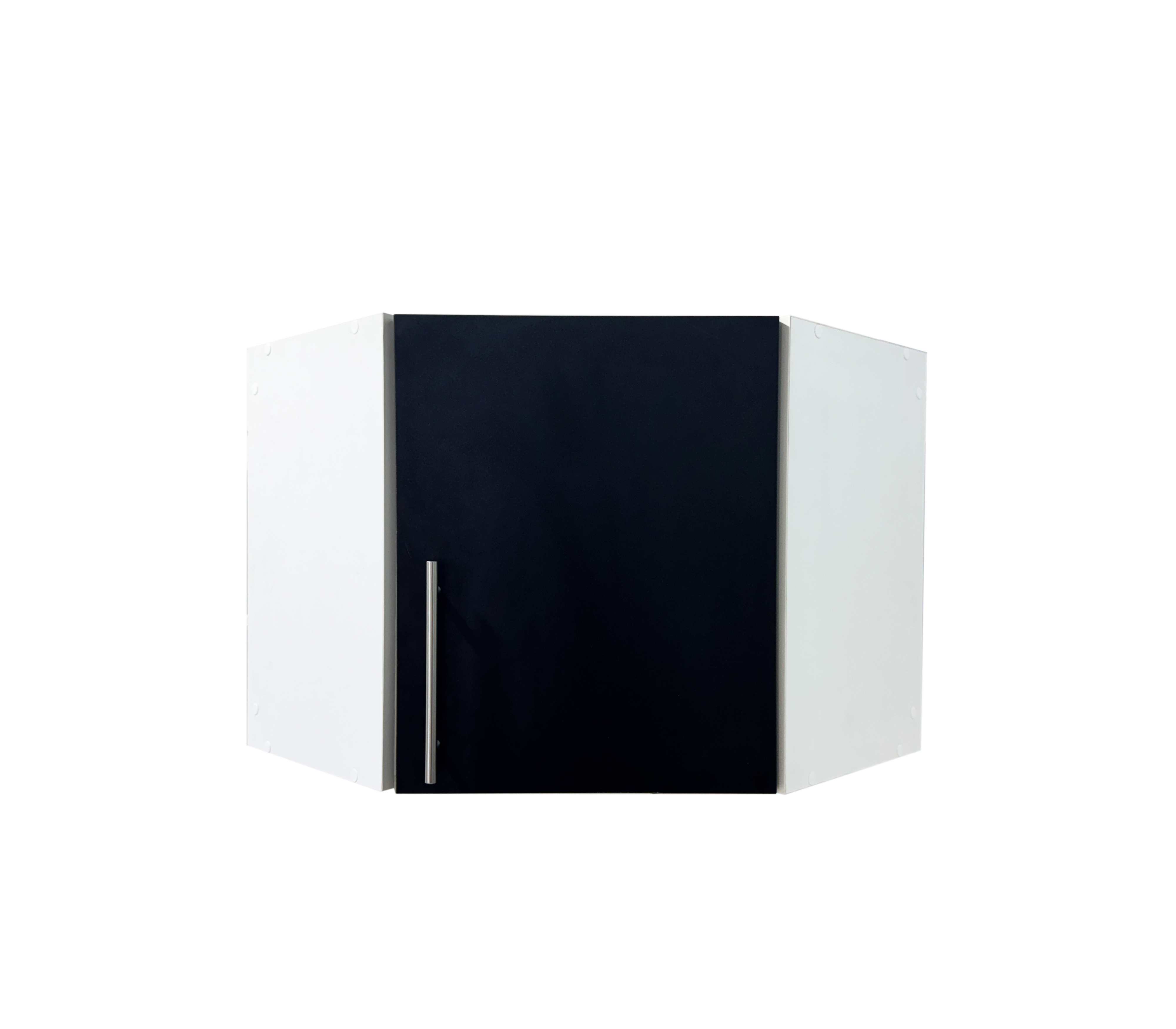 Corner Kitchen Wall Cabinet with 1 Door - Space Saving Storage for Small Kitchens | Perfect for Apartments, Condos & Tiny Homes