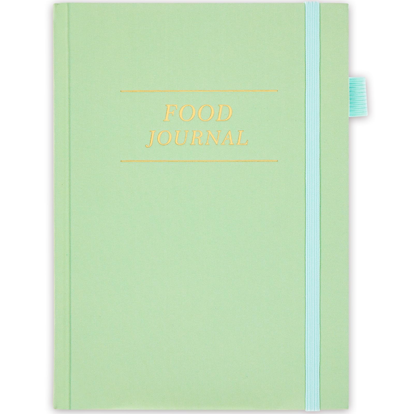 A5 Food Journal & Weight Loss Diary for Women - 180-Day Meal Tracker, Calorie Counter & Wellness Planner for Healthy Lifestyle - Perfect for Diet Tracking, Fitness Goals & Daily Nutrition - Green